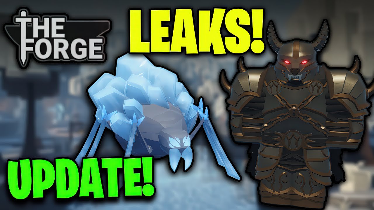 NEW LEAKS ARE INSANE In THE FORGE Roblox...