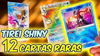 MELHOR VIDEO! TIREI GRENINJA SHINY! 12 CARTAS RARAS NA BOOSTER BOX | CAPITÃO HUNTER CARTAS POKEMON