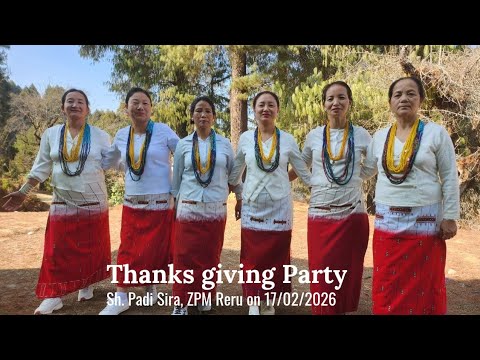 Thanks giving party,Padi Sira,ZPM Reru