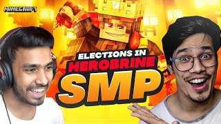 Elections Day | Herobrine SMP Day #4