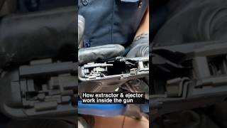 How extractor and ejector work inside the gun #gun #firearms #gunsmith