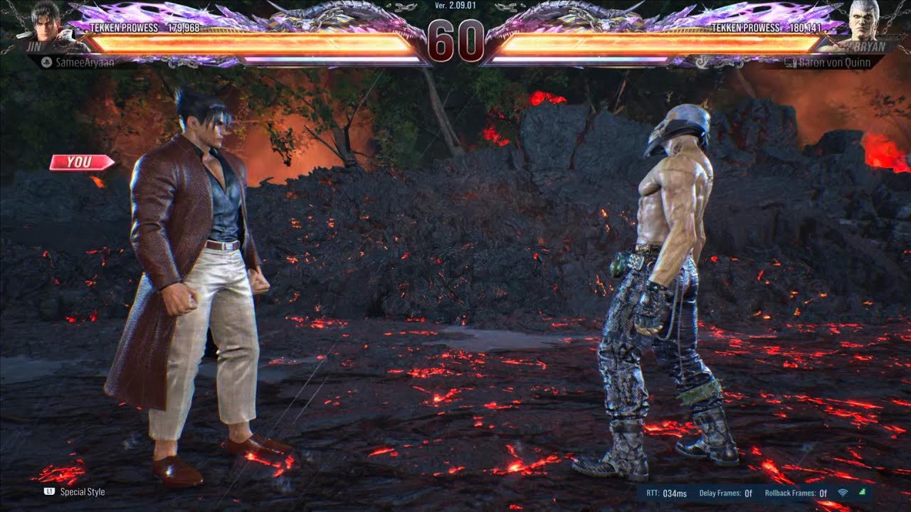 Jin VS Bryan Tekken 8 Online Ranked Match | Season 2