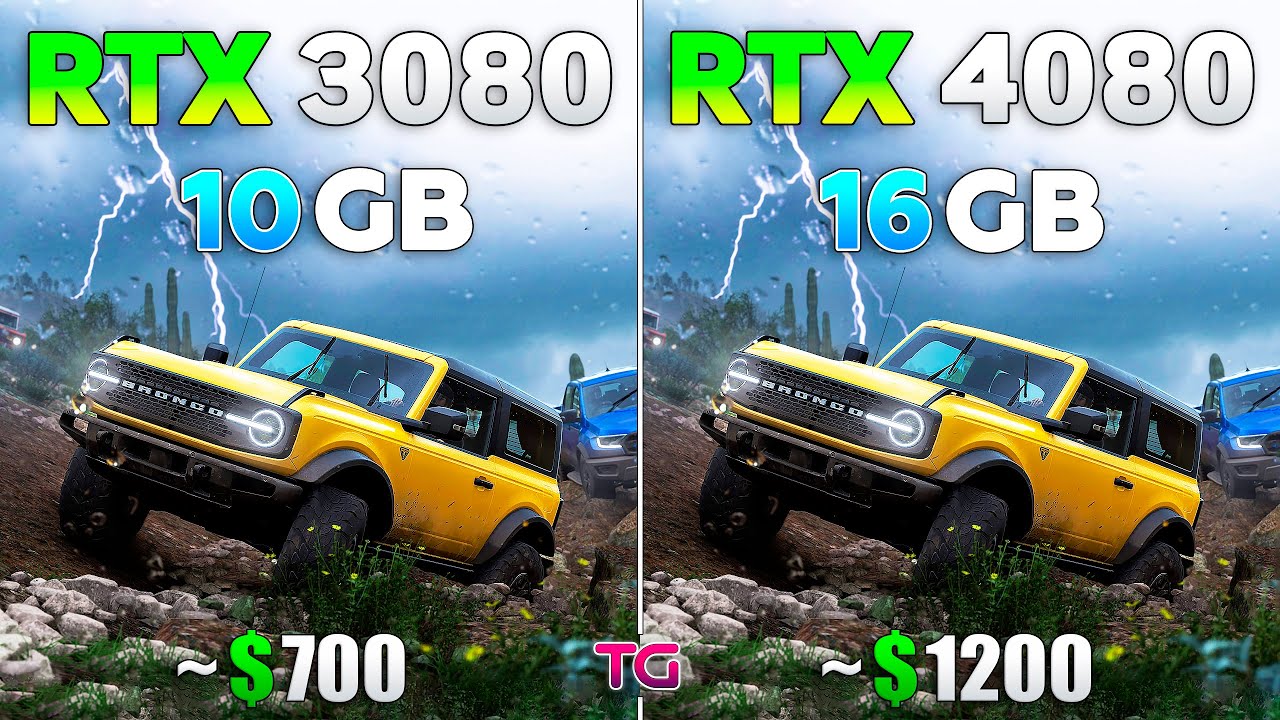 RTX 3080 vs RTX 4080 - Test in 10 Games - YouTube