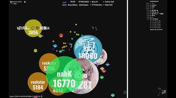 Agar.io | Random Server Takeover | Op-bots.com