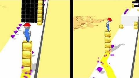 Cube Surfer - New Gameplay Walkthrough Levels 19-21 (ios or Android)