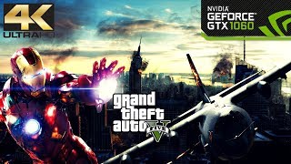Gta 5 W Iron Man And Apocalypse Mod 4K