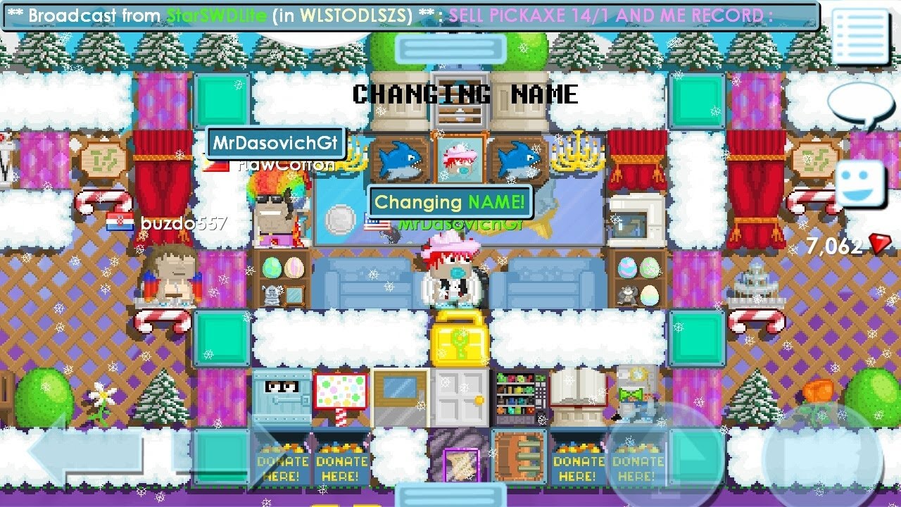 Growtopia Changing name YouTube
