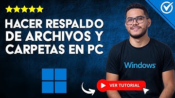 Cómo HACER un RESPALDO COMPLETO de ARCHIVOS y CARPETAS en tu PC | 📁​ Backup en Disco Externo ​📁