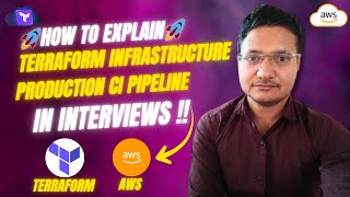 Explain a Terraform Production Pipeline in DevOps Interviews | GitLab CI + Atlantis Demo