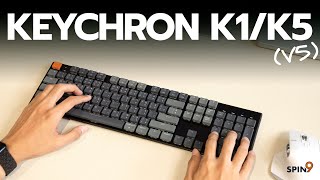 [spin9] รีวิว Keychron K1/K5 (V5) คีย์บอร์ด Mechanical ไร้สาย ตัวบาง วงการนี้เข้าแล้วออกไม่ได้