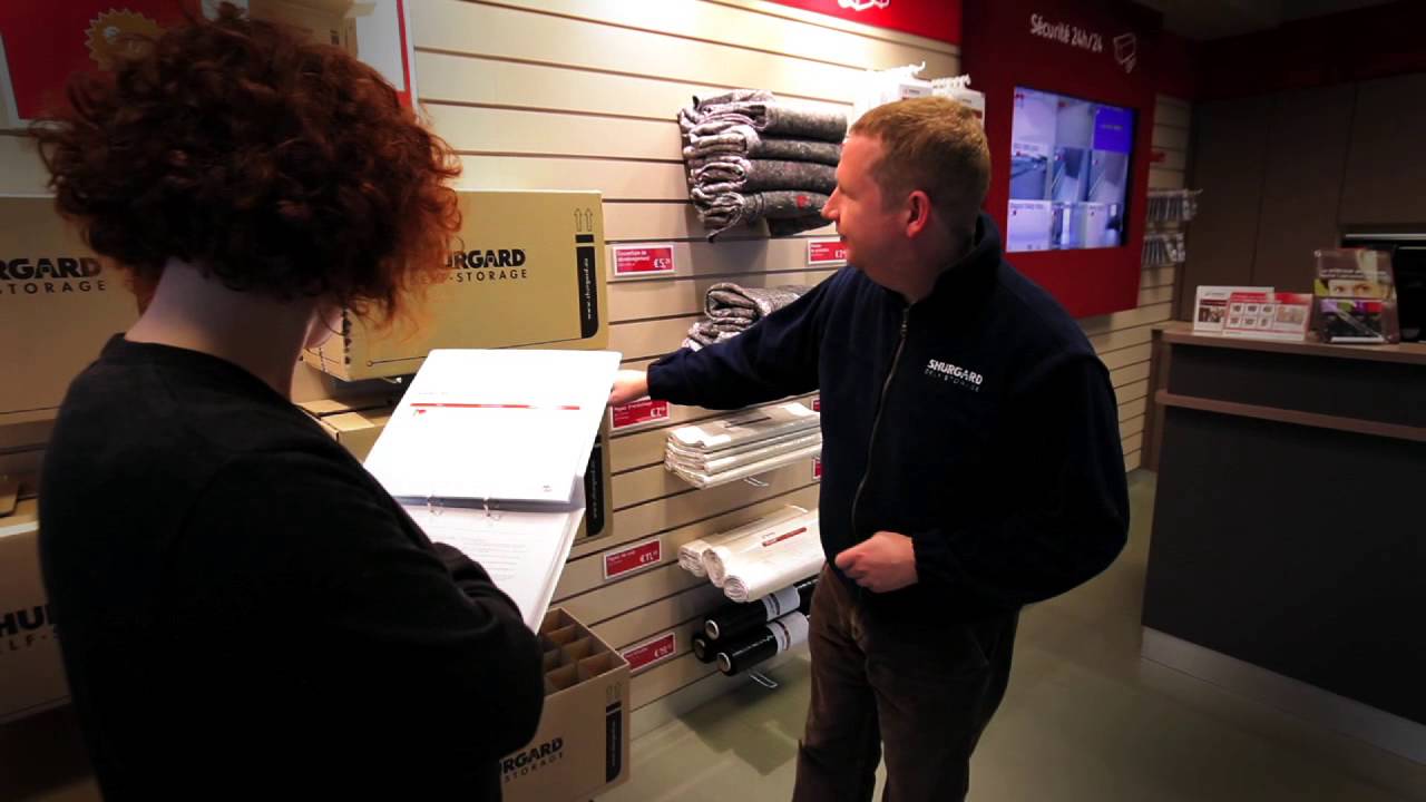 A sales job at Shurgard (English)