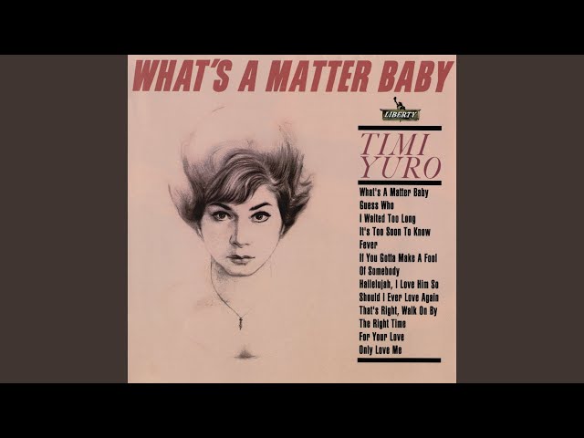 Timi Yuro - It's Too Soon To Know