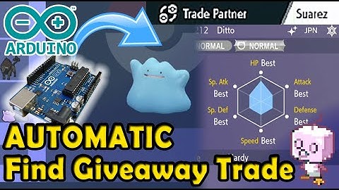 AUTOMATIC Giveaway Trade Finder in Pokemon Scarlet & Violet - Pokemon Auto Controller v5.5.0