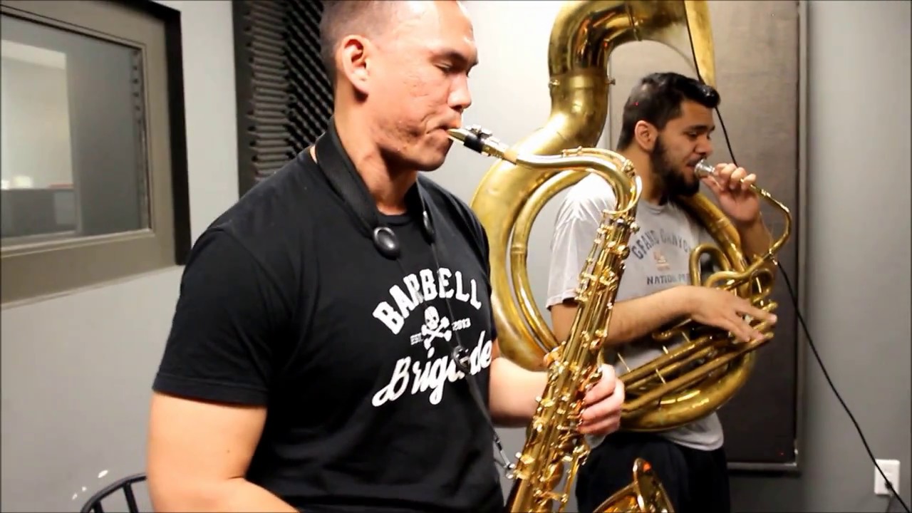 (Gangster's Paradise) Top Shelf Brass Band Rehearsal YouTube