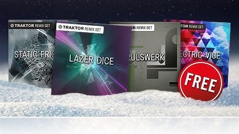LOADING UP TRAKTOR SCRATCH PRO NATIVE INSTRUMENTS CHRISTMAS REMIX SETS