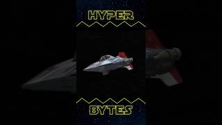 Rebel Alliance Interceptor The A-wing fighter - Star Wars Hyperspace Database/HyperBytes #shorts