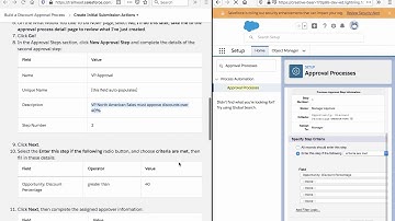 Build a Discount Approval Process in Salesforce - Step 3 -  Create Initial Submission Actions