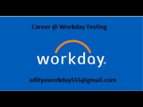 Career @ Workday Testing