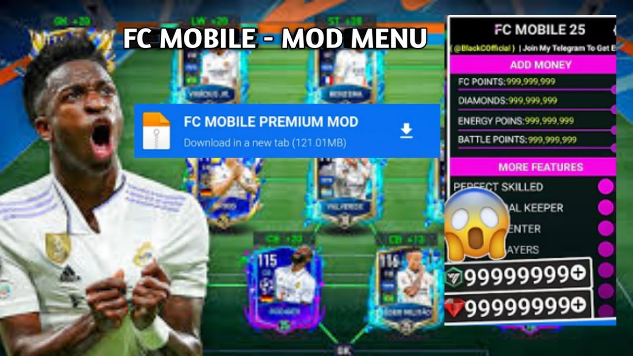 Fc Mobile Mod Menu v26.1.03 | Unlimited Money, Fc Points | Fc Mobile Mod Menu| New Update Fc Mod Apk