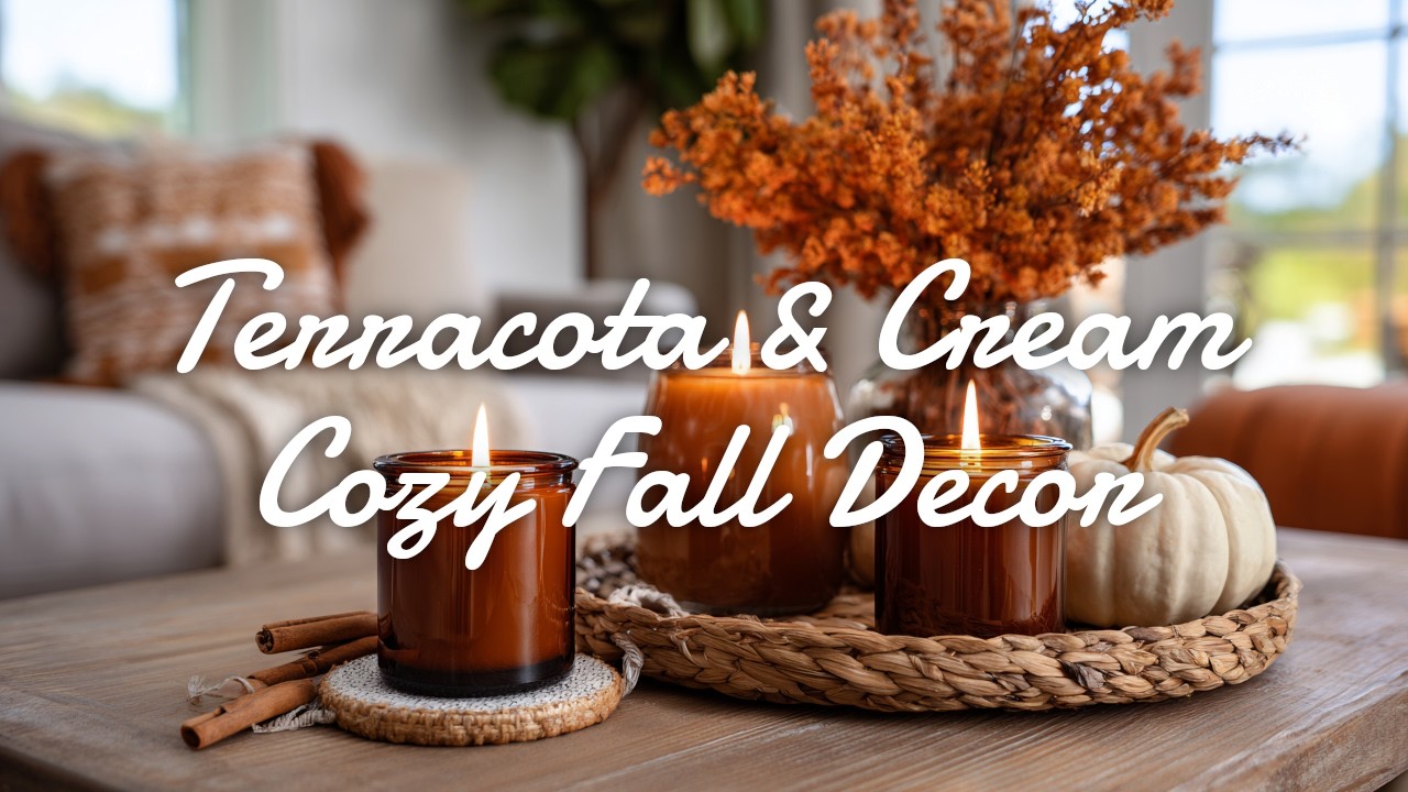 🤎 Terracotta & Cream: Cozy Autumn Living Room Refresh : Amazon Styling Ideas