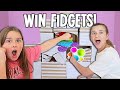 PUNCH THE BOX TO WIN FIDGET TOYS!! | JKREW
