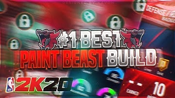 THE BEST PAINT BEAST POWER FORWARD BUILD IN NBA2K20