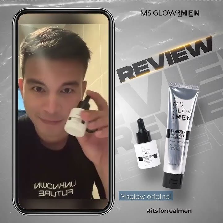 SKINCARE ROUTINE FOR MEN || MSGLOW MEN