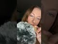 fuzzy mic + wood asmr ❤️ #asmr #asmrsounds #fuzzyasmr #asmrvideo