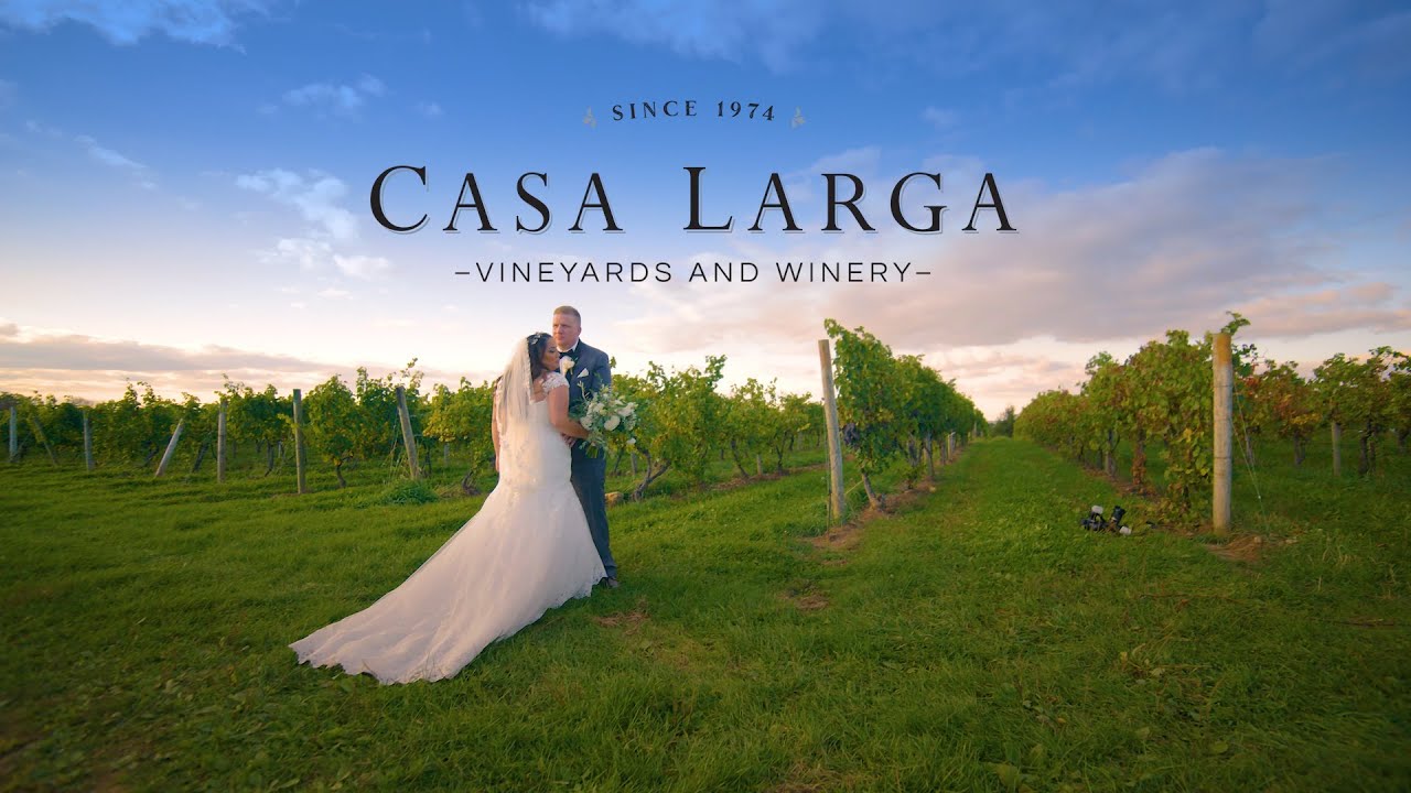 Casa Larga Vineyards and Winery Elegant Wedding Venue Rochester NY