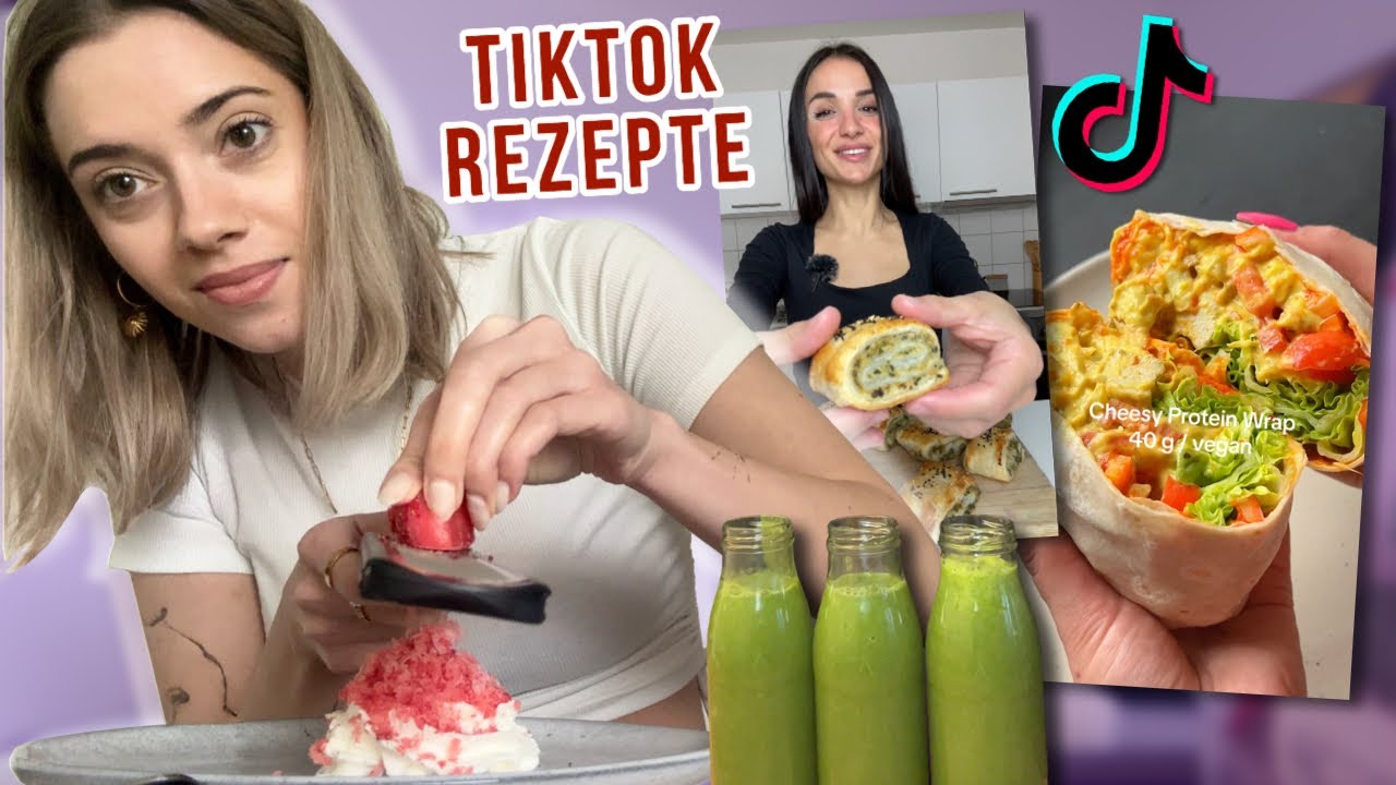 Ich teste virale TIKTOK REZEPTE und lieb's (wirklich alle 11/10!!)