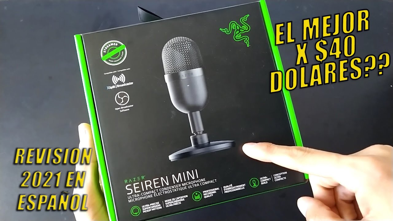 RAZER Seiren Mini | Micrófono CALIDAD/PRECIO