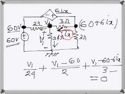 Electrical Engg: CKT solving (problem example)