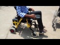 Garuda -  Most affordable joystick operated motorised wheelchair in India