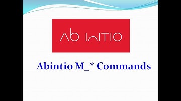 Abinitio m_* Commands