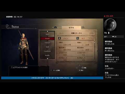 ドラゴンズドグマ 前回の続きをやっていく Youtube