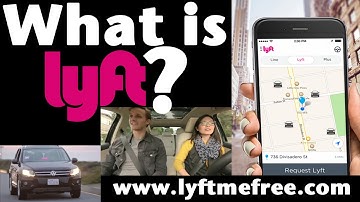 What is LYFT? (This video explains LYFT driving and riding)