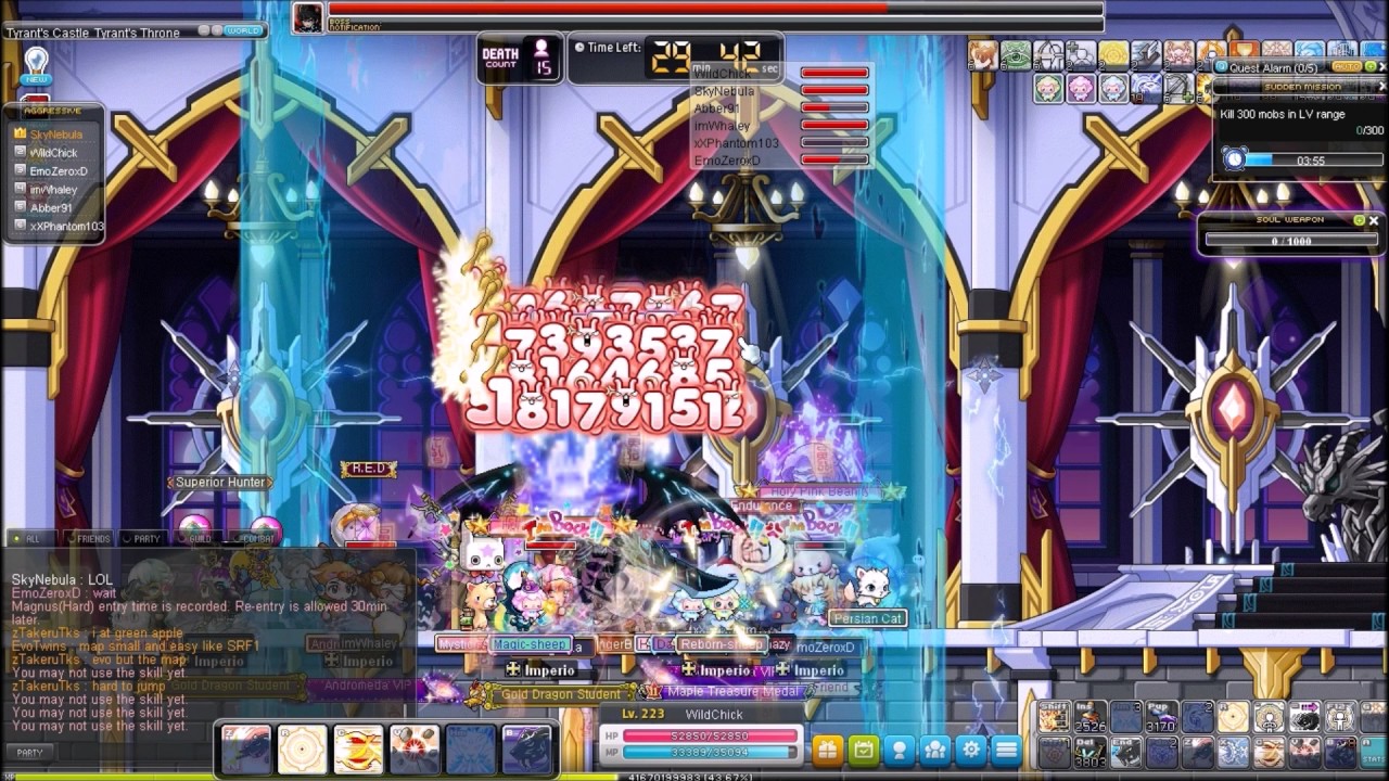 MapleStory Imperio Hard Magnus Run