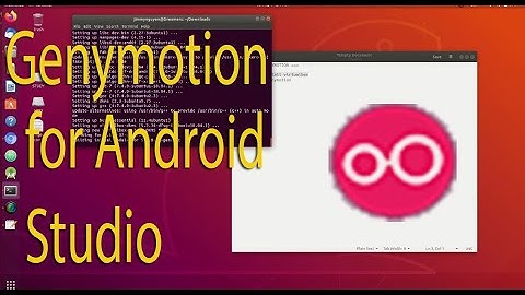 Hướng dẫn cài genymotion cho android studio