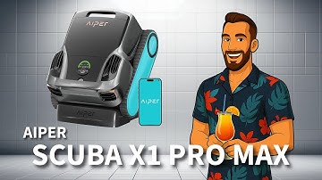 Aiper Scuba X1 Pro Max- Your New Poolside Hero - The pinnacle of all-in-one pool cleaning