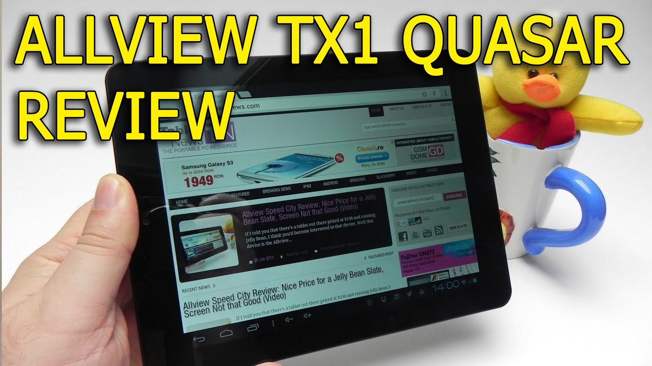 Allview TX1 Quasar Review - Tablet-News.com