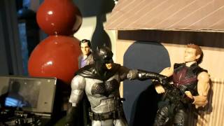 (Batman v superman)-Batman vs thugs stop motion test