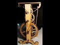 Galileo's Escapment Mechanism Pendulum Clock 1637 (Laser Cut Clock)