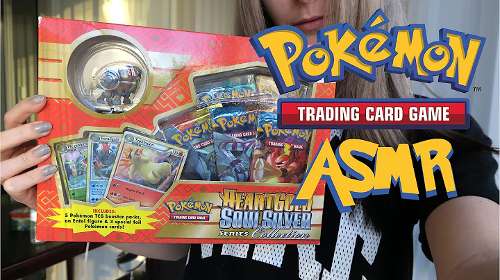 Pokemon TCG ASMR! HeartGold SoulSilver Collection Unboxing, Soft-Spoken with Tapping and Crinkling