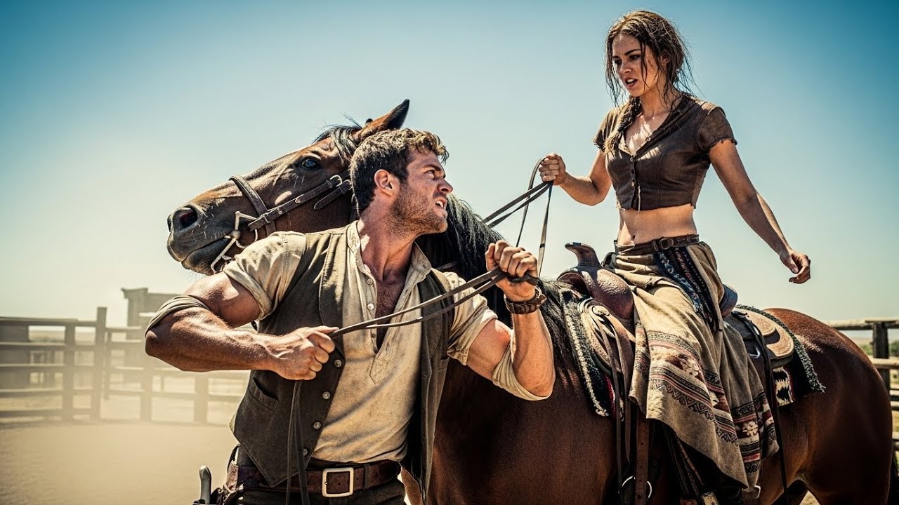 Hledal PODDAJNOU Ženu Pro Svůj Ranč — Vzal Si REBELKU, Která Mu UKRADLA Vzácného KONĚ.