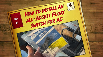 How to install an All-Access float switch on a Rheem AC