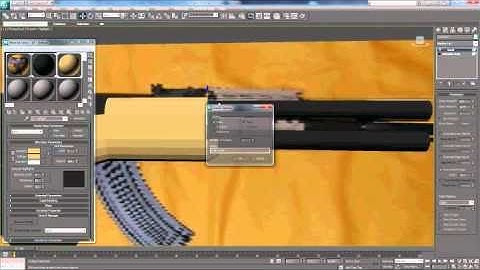 Modeling the AK47 in 3DS Max