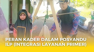 PERAN KADER DALAM POSYANDU ILP (INTEGRASI LAYANAN PRIMER) 2024