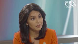 Gabbard Takes on Washington after Talks with President Assad