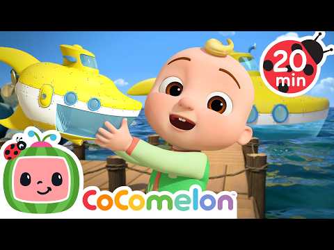 Submarine Ride Down By The Bay 🌊 | CoComelon Animal Time - Kids Songs