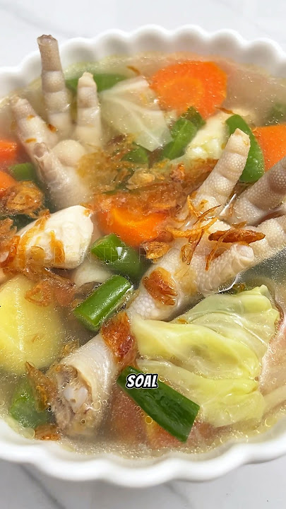 Menu Andalan Rasa Rumahan; SOP CEKER AYAM!
